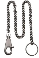 Sprzęt wspinaczkowy - Mil-Tec Łańcuszek z karabińczykiem 40 cm - czarny (15450002) 15450002 - miniaturka - grafika 1