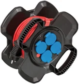 Przedłużacze i rozgałęźniki - Brennenstuhl Przedłużacz BĘBNOWY X-Gum IP44 15m N05V3V3-F3G1,5 - miniaturka - grafika 1