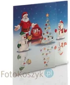 Albumy fotograficzne - NA Mini-Album mikołaj - zestaw: 2 zdjęcia 15x21 + zakładka CD - miniaturka - grafika 1