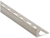 Listwy i profile - Cezar STANDERS Profil do glaury zewnetrzny narożny Stal nierdzewna 10 mm / 2.5 m Szary - miniaturka - grafika 1