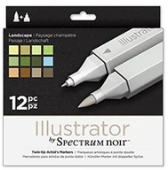 Pozostałe akcesoria dla plastyków - Spectrum Noir Illustrator (6) SPECN-IL12-LAN - miniaturka - grafika 1