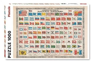 Piatnik Puzzle 1000 Flagi - Puzzle - miniaturka - grafika 2