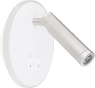 Lampy ścienne - Globo Lighting Nowoczesna LAMPA ścienna MANY 78405W metalowa tuba LED 6W 3000K kinkiet biały 78405W - miniaturka - grafika 1