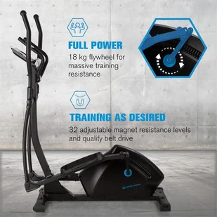 Capital Sports Helix Track Orbitrek Bluetooth aplikacja 18 kg masy zamachowej FITN7-CS Helix Track - Orbitreki - miniaturka - grafika 3