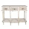Konsole i sekretarzyki - Clayre & Eef Konsola w Stylu Prowansalskim Postarzana D 5H0481 - miniaturka - grafika 1