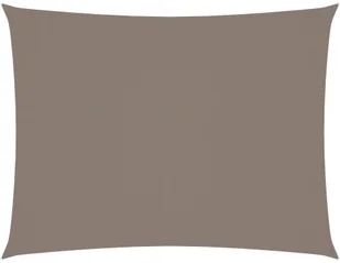 vidaXL Prostokątny żagiel ogrodowy z tkaniny Oxford, 2x3 m, taupe 135420 - Parasole ogrodowe - miniaturka - grafika 2