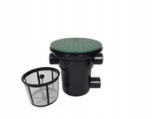 Inne akcesoria do nawadniania - Filtr wody deszczowej przelewowy D400 Aquabin - miniaturka - grafika 1