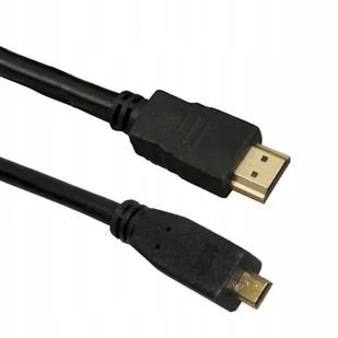 Esperanza Kabel Micro HDMI HDMI 2m Czarny EB204 5901299947937 (KIT-NVR9-4EB2MP-VF-1) - Kable - miniaturka - grafika 3