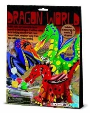 4M Zrób to sam Świat smoków -3825 - Zabawki kreatywne - miniaturka - grafika 3