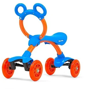 Milly Mally Pojazd Orion Flash Blue-Orange - Jeździki dla dzieci - miniaturka - grafika 5