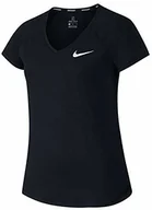 Tenis ziemny - Nike Pure Top dla dziewcząt, czarny, m AO8351 - miniaturka - grafika 1