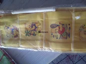 Wyposażenie pokoiku dziecięcego - WISZĄCE KIESZONKI ORGANIZER na zabawki żółte - miniaturka - grafika 1