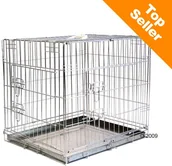 Sprzęt podróżny i transportery dla psów - zooplus Exclusive Klatka transportowa Double Door XXL dł x szer x wys. 118 x 78 x 84 cm - miniaturka - grafika 1