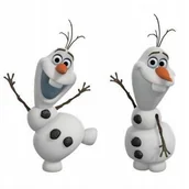 Wyposażenie pokoiku dziecięcego - RoomMates naklejki wielokrotnego naklejania Olaf - miniaturka - grafika 1