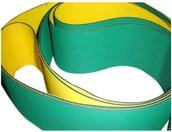 Części i akcesoria do maszyn rolniczych - Pas Płaski Napędowy 1850x50 żółto/zielony do maszyn - miniaturka - grafika 1