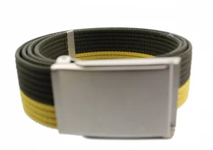 TRK (PL) Pasek Parciany TRK (PL) Bawełniany PARCIAK 40 mm Z Klamrą Zatrzaskową ŻÓŁTO-ZIELONY Szeroki TZA21 - Paski - miniaturka - grafika 2