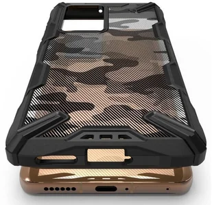 RINGKE Etui Fusion X do Huawei P40 Camo Black 8006X1 - Etui i futerały do telefonów - miniaturka - grafika 5