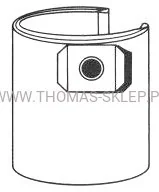 Thomas Torebka Filtracyjna 201 5 sztuk - 787101 - Filtry do odkurzaczy - miniaturka - grafika 2