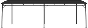 vidaXL Zadaszenie ogrodowe, 6 x 3 x 2,25 m, antracytowe - Pawilony ogrodowe - miniaturka - grafika 3