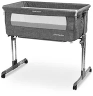 Łóżeczka i kojce - Caretero ŁÓŻECZKO DOSTAWNE SLEEP2GETHER GRAPHITE - miniaturka - grafika 1