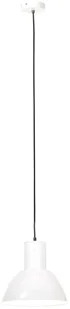 VidaXL Lampa wisząca, 25 W, biała, okrągła, 28,5 cm, E27 320570 - Lampy sufitowe - miniaturka - grafika 4