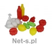 Zabawki AGD - Wader Polesie Zestaw Zakupowy 17el 47007 P - miniaturka - grafika 1