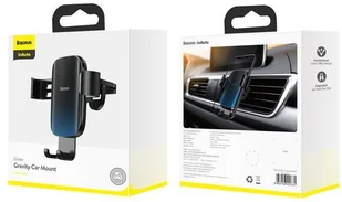 Baseus Glaze Uchwyt samochodowy grawitacyjny do telefonu na kratkę nawiewu czarny SUYL-LG01 - Uchwyty samochodowe do telefonów Baseus Glaze Uchwyt samochodowy grawitacyjny do telefonu na kratkę nawiewu czarny SUYL-LG01 - Uchwyty samochodowe do telefonów - miniaturka - grafika 11