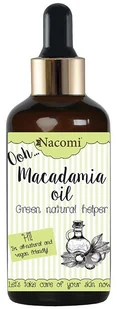 Nacomi Natural Oil Zimnotłoczony olej macadamia 50ml 0000058012 - Balsamy i kremy do ciała Nacomi Natural Oil Zimnotłoczony olej macadamia 50ml 0000058012 - Balsamy i kremy do ciała - miniaturka - grafika 2