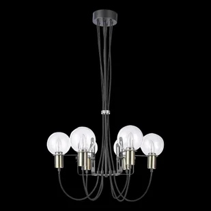 Luxera 64400 - Żyrandol na lince ABRAZO 6xE14/40W/230V - Lampy sufitowe Luxera 64400 - Żyrandol na lince ABRAZO 6xE14/40W/230V - Lampy sufitowe - miniaturka - grafika 1