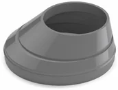 Rynny i akcesoria - Cellfast Redukcja osadnika 110/63 PVC grafit - miniaturka - grafika 1