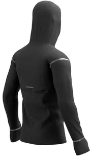 Compressport Kurtka biegowa męska WINTER INSULATED JACKET czarna - Kurtki męskie - miniaturka - grafika 2