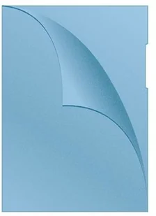 Q-Connect Obwoluta typu L, PP, A4, groszkowa, niebieska KF00307 - Koszulki na dokumenty - miniaturka - grafika 5