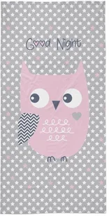 Ręcznik Kąpielowy Plażowy 70x140 Sowa Z Zową Owl - Okrycia kąpielowe dla dzieci - miniaturka - grafika 2
