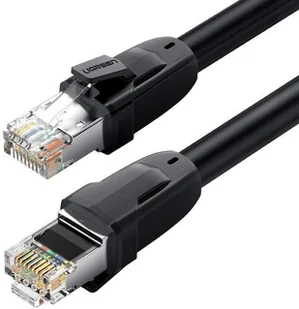 Ugreen Płaski kabel sieciowy UGREEN Ethernet RJ45 Cat.8 S/FTP 3m czarny UGR265BLK - Kable miedziane - miniaturka - grafika 2