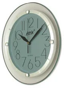 Zegary - Atrix Zegar ścienny z metalowym pierścieniem ATE081 - miniaturka - grafika 1