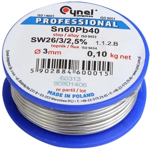 PROLINE Spoiwo Lutownicze Szpula 3,0MM 100G 60331 - Lutownice - miniaturka - grafika 2