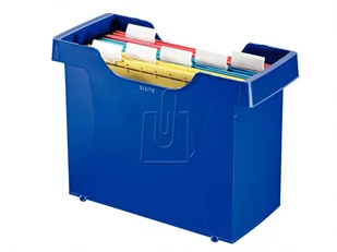 Leitz Kartoteka na teczki zaw. Plus - niebieska - Artykuły biurowe - miniaturka - grafika 4