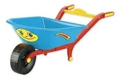 Zabawki i gry sportowe - Marek Duża taczka dla dzieci terkocząca Produkcja PL Niebieska - miniaturka - grafika 1