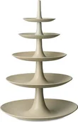 Tace i patery - Koziol Etażerka Babell Organic Nature Big piaskowa 7185700 - miniaturka - grafika 1
