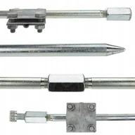 Piorunochrony - Uziom odgrom składany komplet ocynk sonda 2x 1,5m - miniaturka - grafika 1