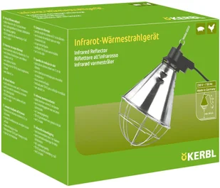 Kerbl KERBL 22318 promieniowanie ciepła podczerwieni Alu 5 m przewód 22318 - Lampy sufitowe - miniaturka - grafika 3