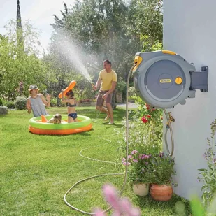 Hozelock Bęben z automatycznym zwijaczem węża, 30 m, 2403 0000 - Węże ogrodowe i zraszacze - miniaturka - grafika 3