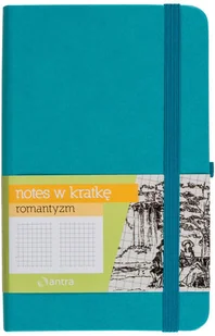 Antra  Notes A6 Kratka Romantyzm Turkusowy ANTRA - Notesy i bloczki - miniaturka - grafika 2