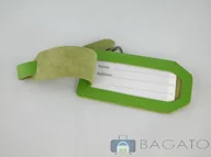 Torby podróżne - Travelite Identyfikator zawieszka do walizki 11 SKÓRA 011 zielony - miniaturka - grafika 1