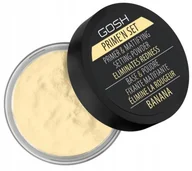 Pudry do twarzy - Gosh Primer Powder Puder i baza 2w1 002 Banana - miniaturka - grafika 1