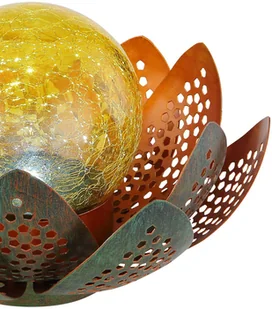 GLOBO Lampa solarna LED 33655, kwiat,  22 cm - Lampy ogrodowe - miniaturka - grafika 2