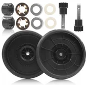 Akcesoria do urządzeń czyszczących - Karcher Zestaw kół tylnych do S4 4.071-282.0 - miniaturka - grafika 1