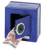 Skarbonki - SKARBONKA sejf niebieska Goki - miniaturka - grafika 1