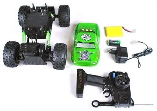 NQD ROCK CRAWLER 4WD 1:12 40MHz Zielony - Zabawki zdalnie sterowane - miniaturka - grafika 2