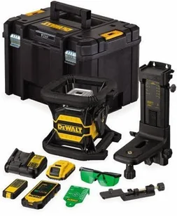 Dewalt akumulatorowy laser obrotowy 80/600m z wiązką zieloną, 18V Li-Ion 1x2,0Ah, TOOL CONNECT BLUETOOTH [DCE080D1GS] - Poziomice laserowe - miniaturka - grafika 2